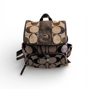 Coach Black Leather Bag